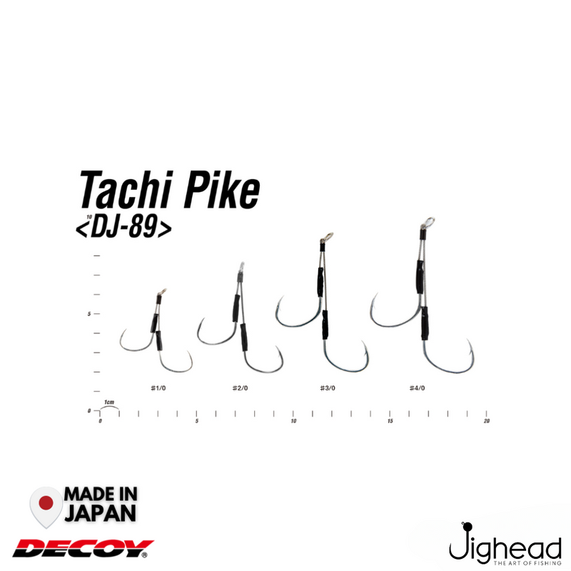 Decoy DJ-89 Tachi Pike Assist Hook | #1-#3/0
