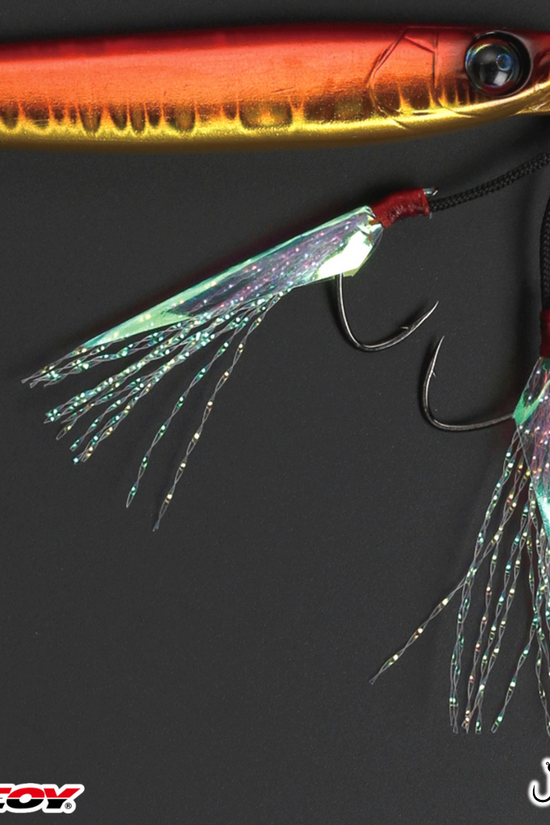 Decoy DJ-96 Fiber Light Game Twin Assist Hook | #6-#2