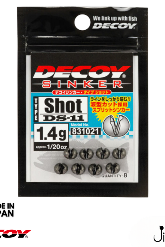 Decoy DS-11 Sinker Type Shot | 1.8g-3.5g
