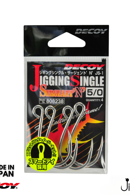 Decoy JS-1 Jigging Single Sergent N | 1/0-#8/0