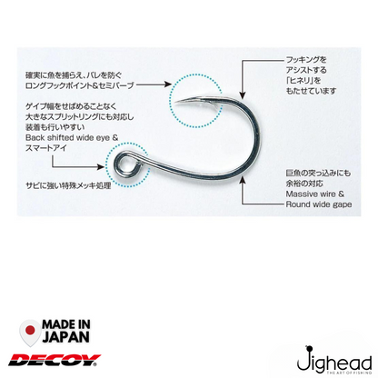 Decoy JS-1 Jigging Single Sergent N | 1/0-#8/0