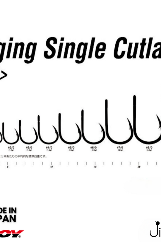 Decoy JS-2 Jigging Single Cutlass | #1-#10/0