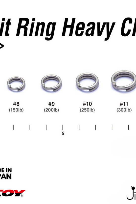 Decoy R-5 Split Ring Heavy Class| #8-#11
