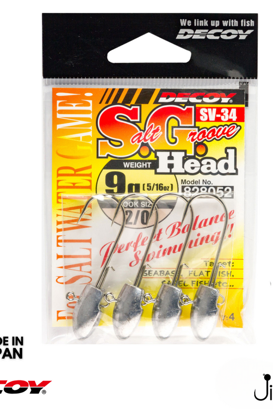 Decoy SV-34 S.G. Head | #1/0-#4/0 | 7g-21g