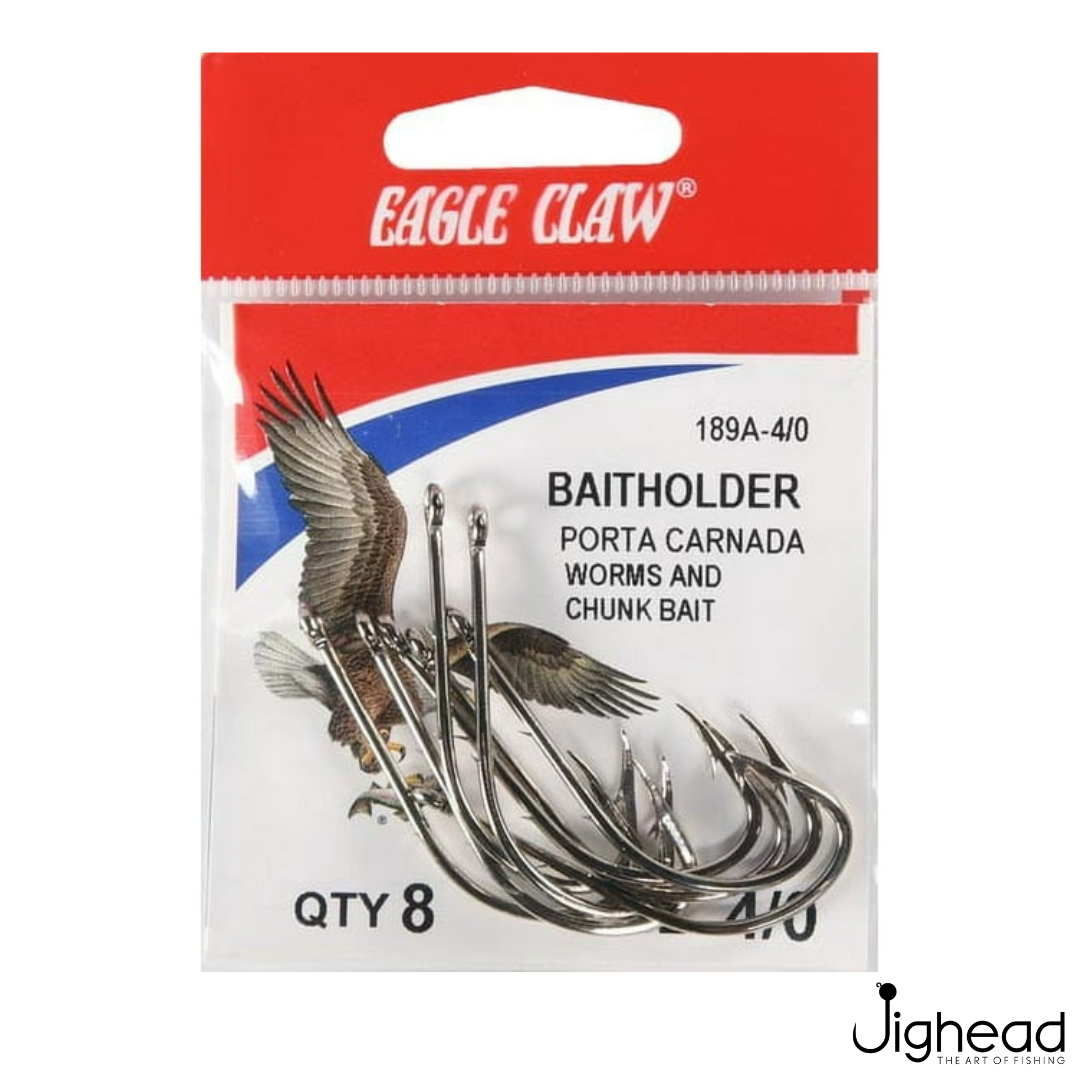 Eagle Claw Bait Holder Offset Hook