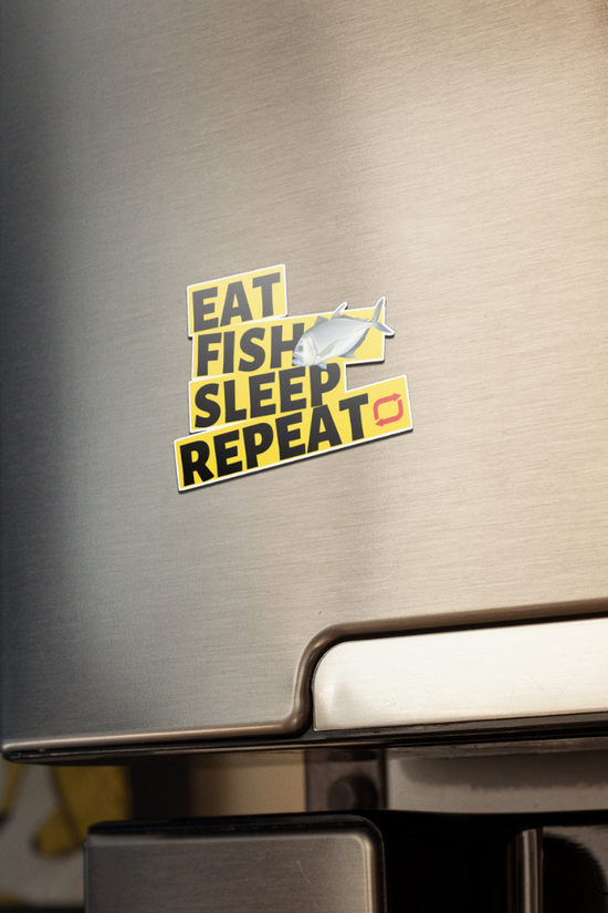 Wave Theory | Eat Fish Sleep | Fridge Magnet
