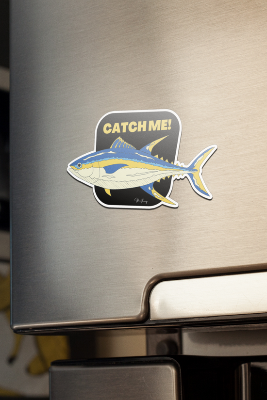 Wave Theory | Catch Me | Fridge Magnet