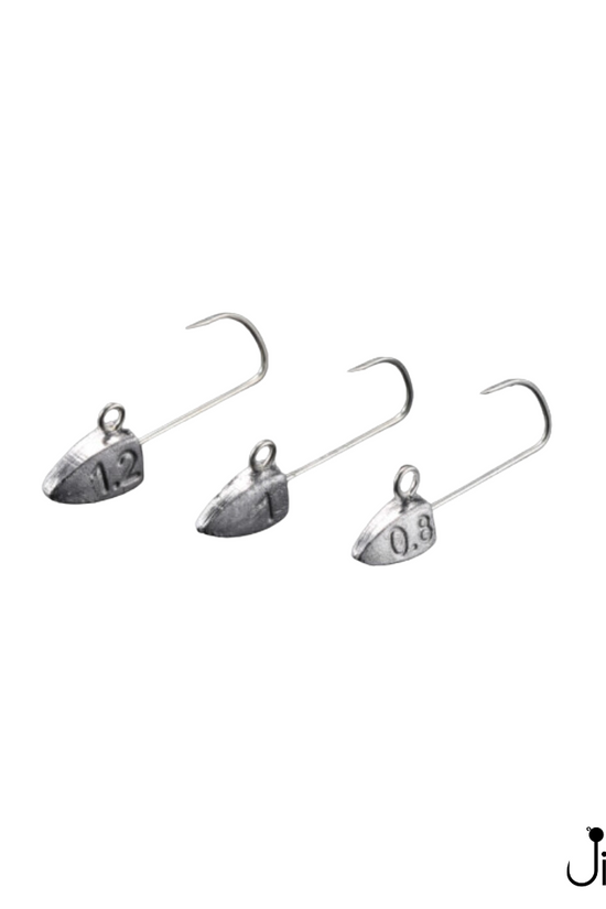 Jackall Kibikibi Dart Jighead | 0.8g-2.1g