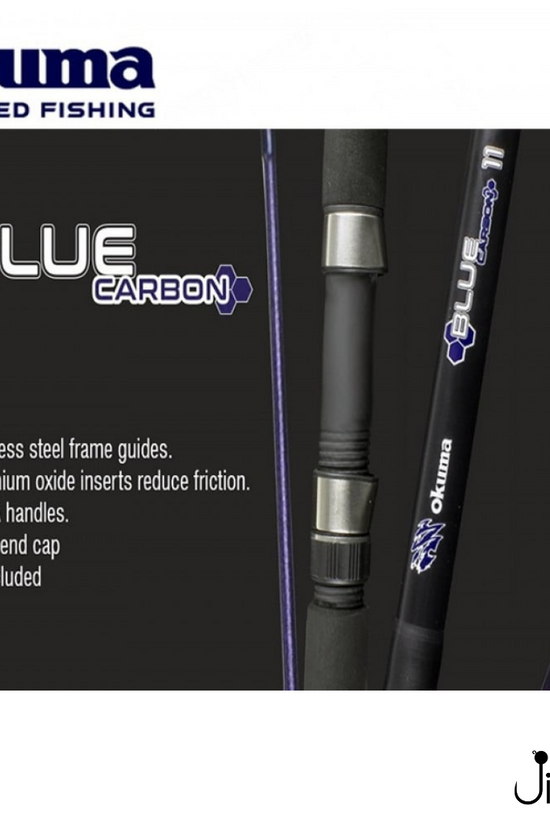 Okuma Blue Carbon 9ft Fuji Guide Spinning Rod