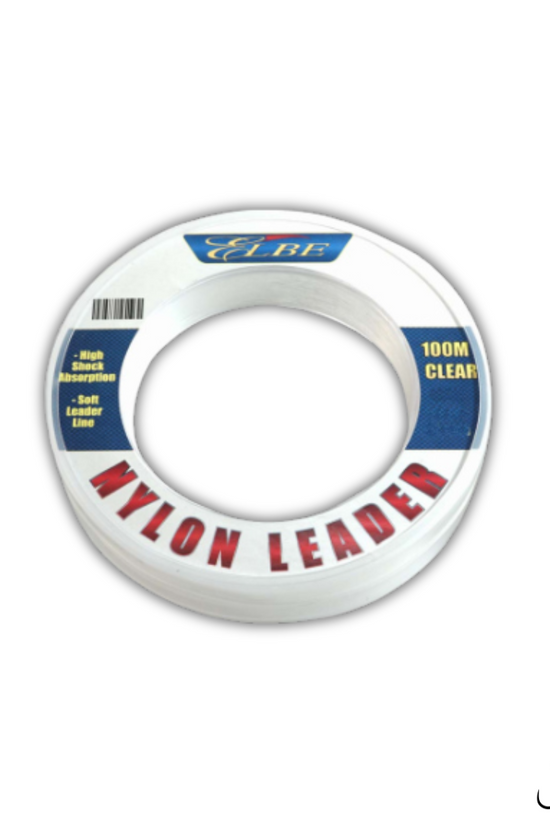 ELBE Nylon Leader Clear | 100M | 30lb-40lb