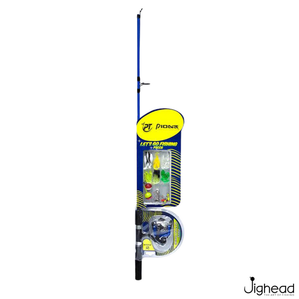 Pioneer  Lets Go Fishing PSCC6- Combo |SA-2000 SP Reels W/line ,Float, Hooks, Swivels