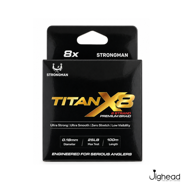 Strongman TITAN X8 Premium Braided Line| 100m-300m