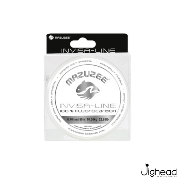 Mazuzee Invisa Line Fluorocarbon Line  | 0.30mm-0.40mm  |50m