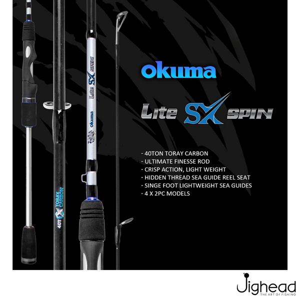 Okuma Lite SX 6.6ft-7ft Spinning Rod