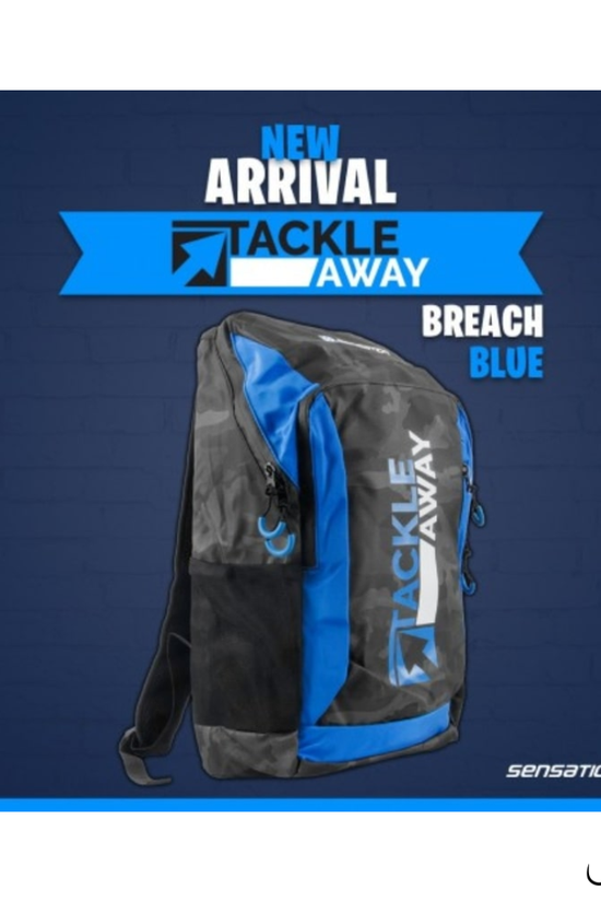 Sensation Tackle Away Backpack - Breach Red | Breach Blue