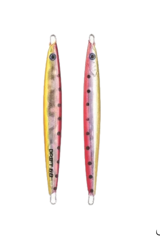 Underground Metal Jig Drift 8.5 cm and 9cm | 30g and 40g (No Hooks)