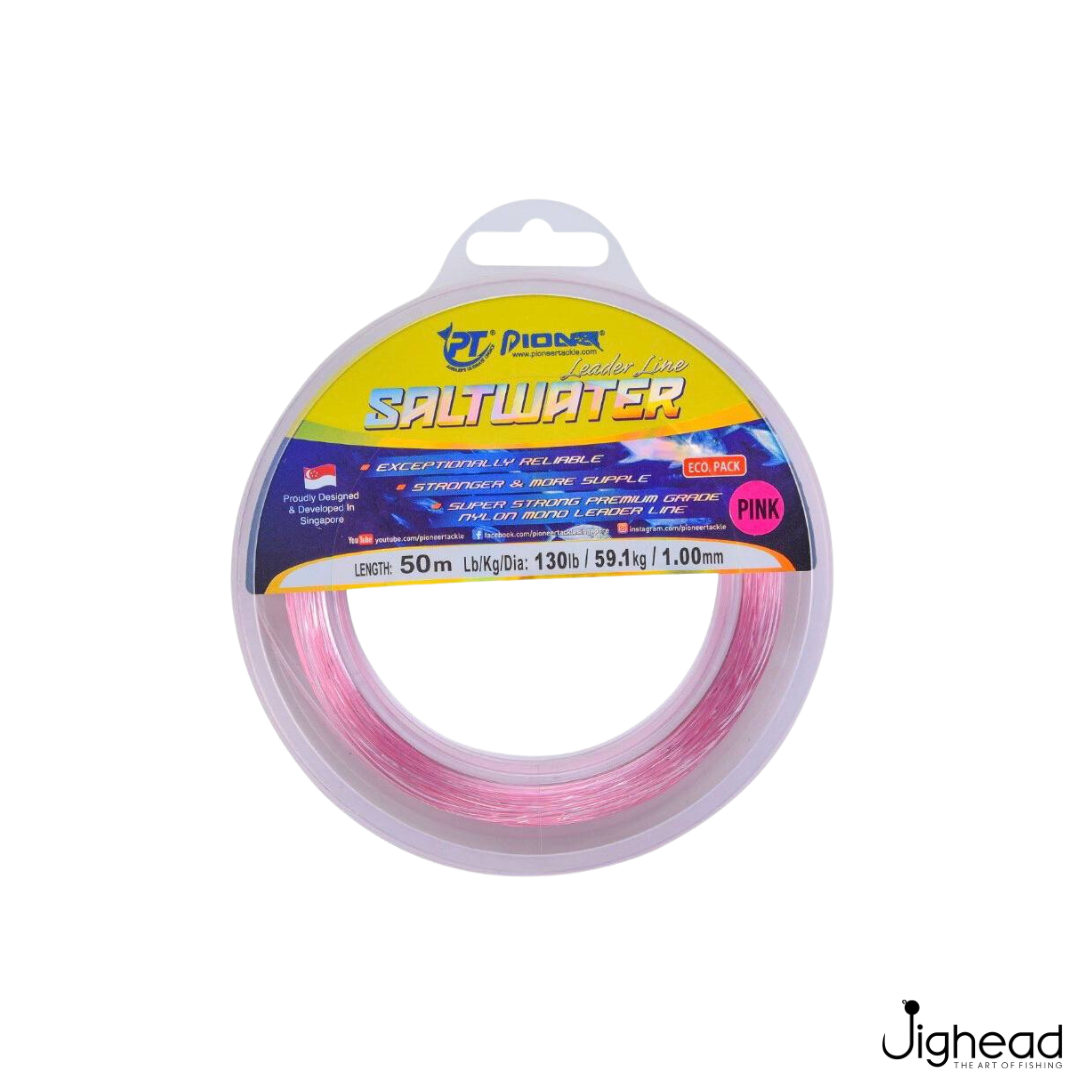 Pioneer Saltwater ECO Leader Line | 50M | 20lb -60lb