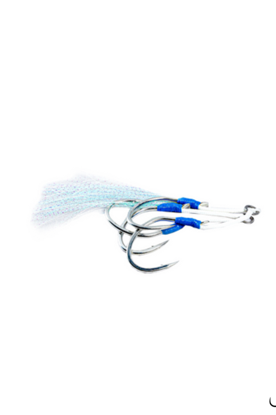 LuresFactory Underground Assist Hooks Slow Jigs | hook size 1/0, 2/0, 3/0, 4/0 | 2pcs/pkt