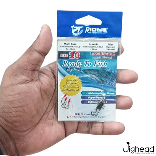 Pioneer Ready To Fish (Rig Hook) 1024BN-3HK | Size :10-24