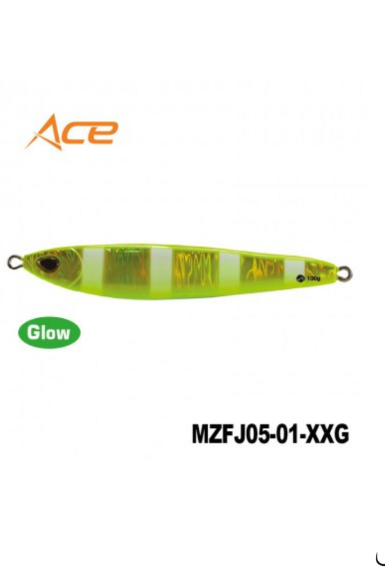 Mazuzee Ace Jig Lure With Assist Hook and Treble Hook |  25g
