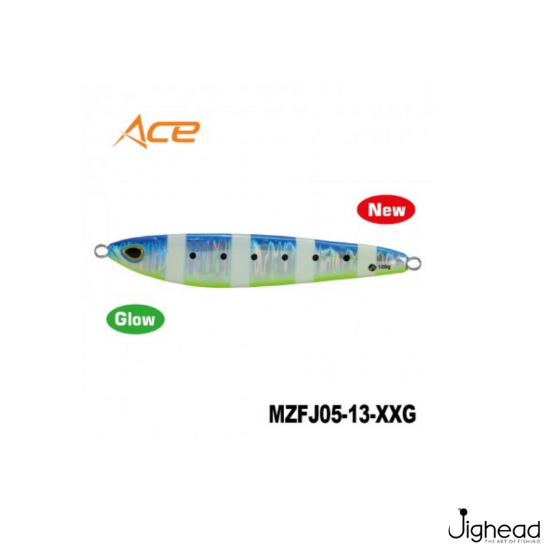 Mazuzee Ace Jig Lure With Assist Hook and Treble Hook |  25g