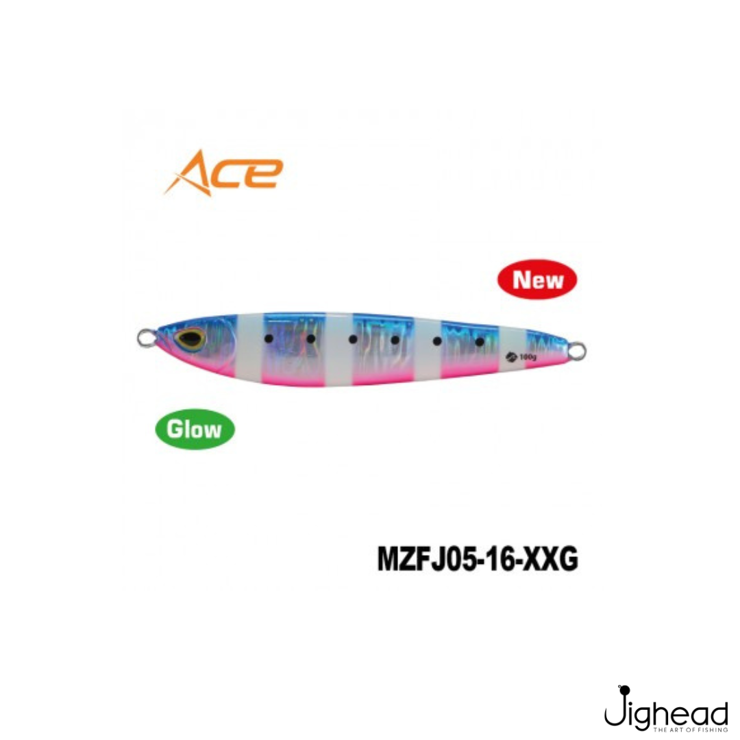 Mazuzee Ace Jig Lure With Assist Hook and Treble Hook |  25g