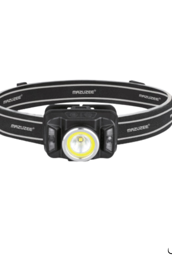 Mazuzee Rechargable LED Sensor Head Lamp- MZHLR-03