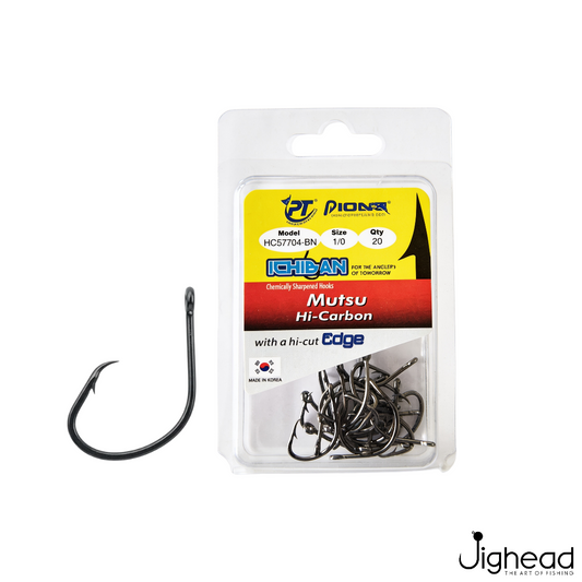 Pioneer Ichiban Mutsu HC57704BN Hook | Size:8/0