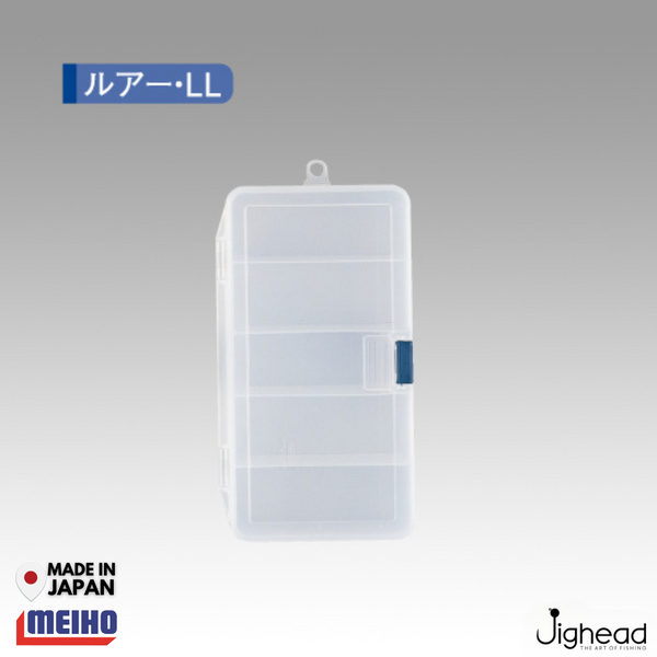 Meiho Lure Case LL | 5 Compartments Tackle Box