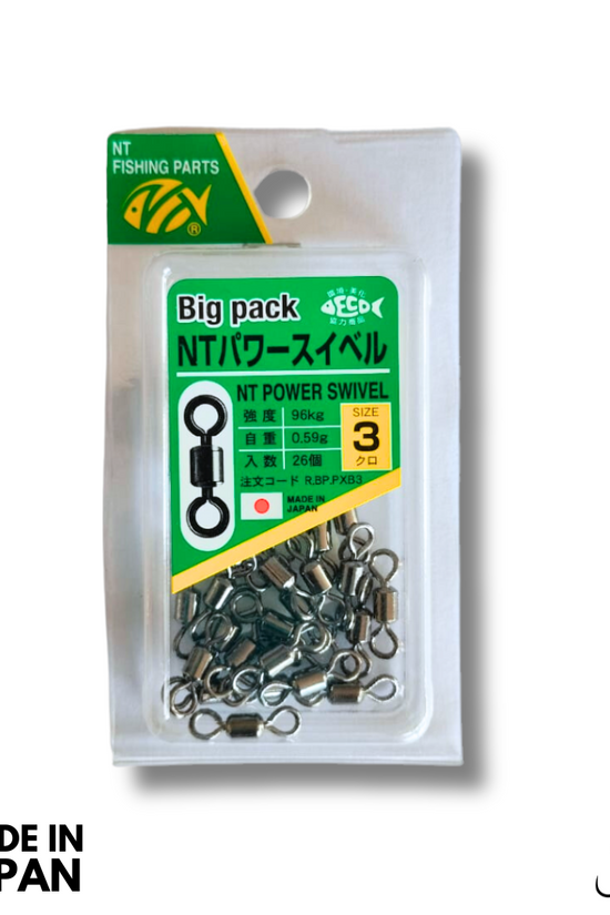 NT Power Swivel (big pack) | Size: 1-2/0
