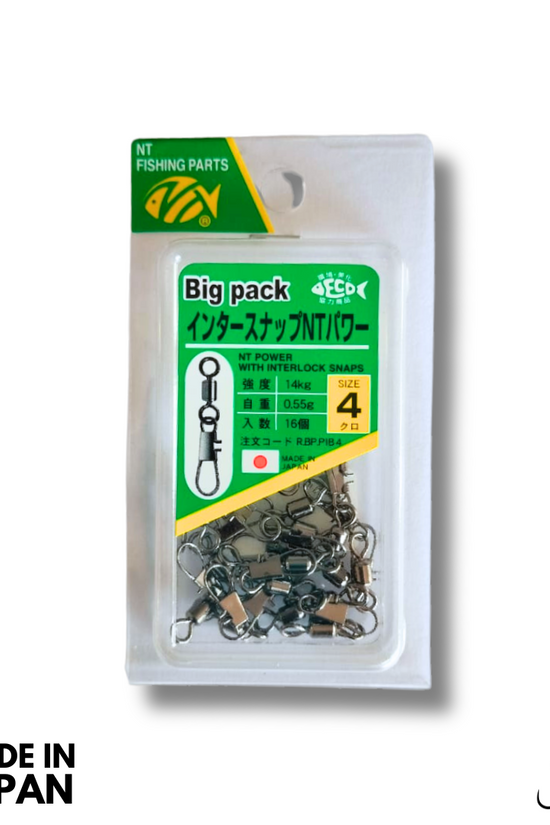 NT Power with Interlock Snaps (Big Pack) | Size: 1-2/0