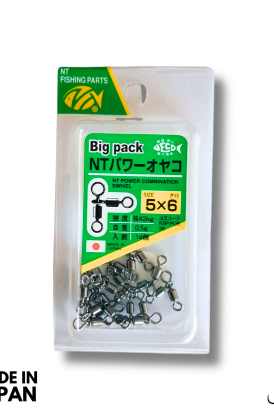 NT Power Combination Swivel (Big Pack) | Size: 1x2-2/0x1/0