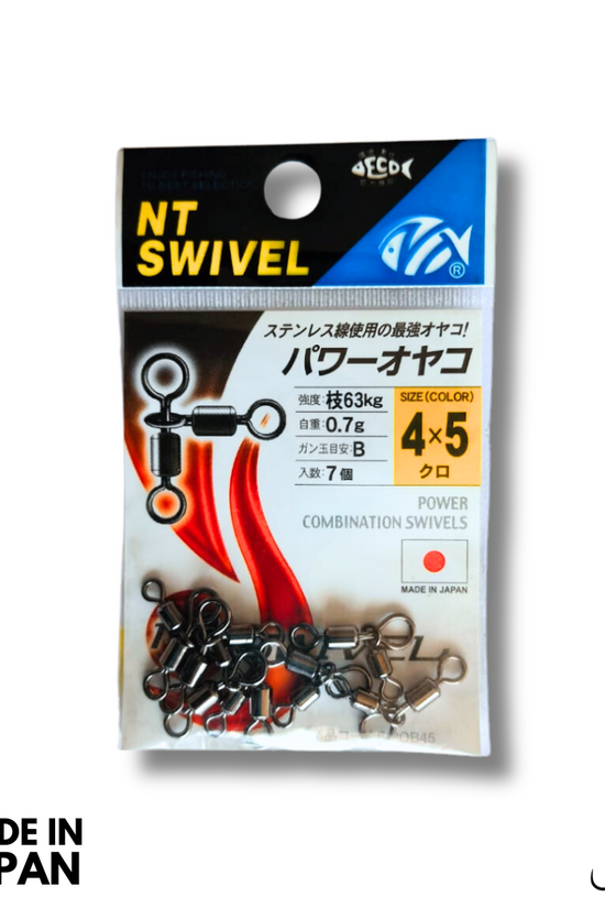 NT Power Combination Swivels | Size: 1/0x1-4x5
