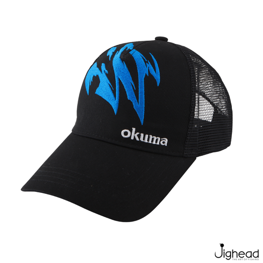 Okuma Motif Mesh Cap-PA01C018B