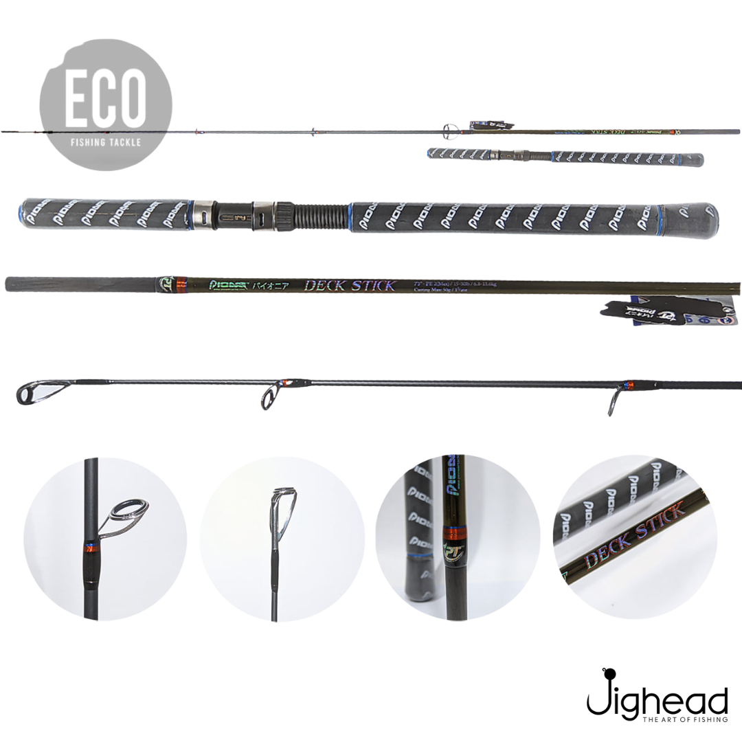 Pioneer Deck Stick 6.6ft-7.6ft Spinning Rod