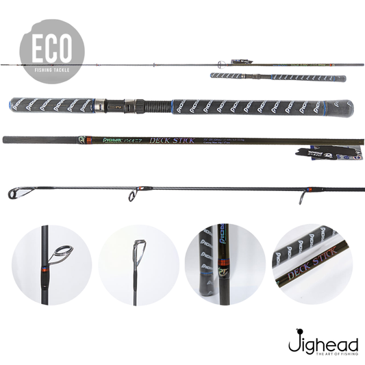 Pioneer Deck Stick 6.6ft-7.6ft Spinning Rod