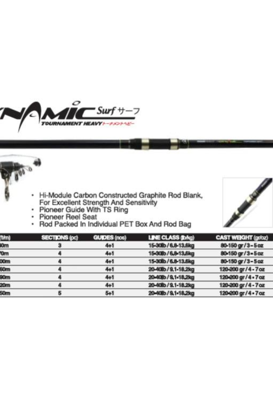 Pioneer Dynamic Tournament Telescopic rod|12ft-15ft