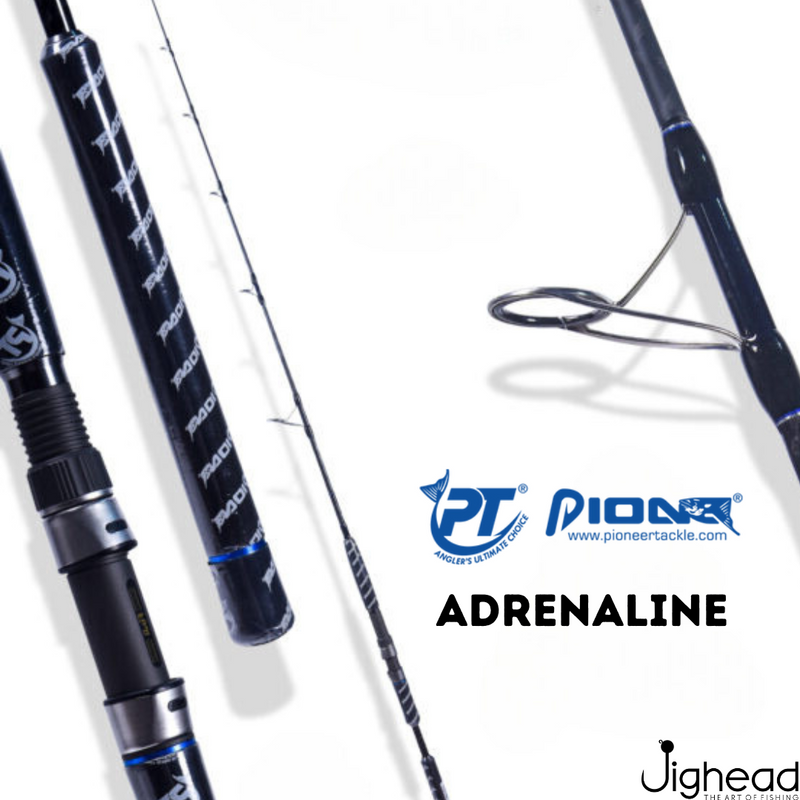 Pioneer Adrenaline 5'8ft Jigging Rod
