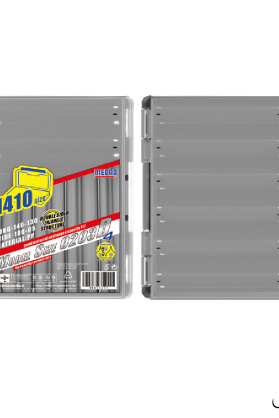 Mebao MBD4-0206 Double-sided Tackle Box