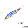 TSURINOYA 115S NYX Sinking Minnow Jerkbait | 115mm | 18.5g