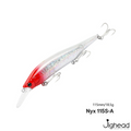 TSURINOYA 115S NYX Sinking Minnow Jerkbait | 115mm | 18.5g