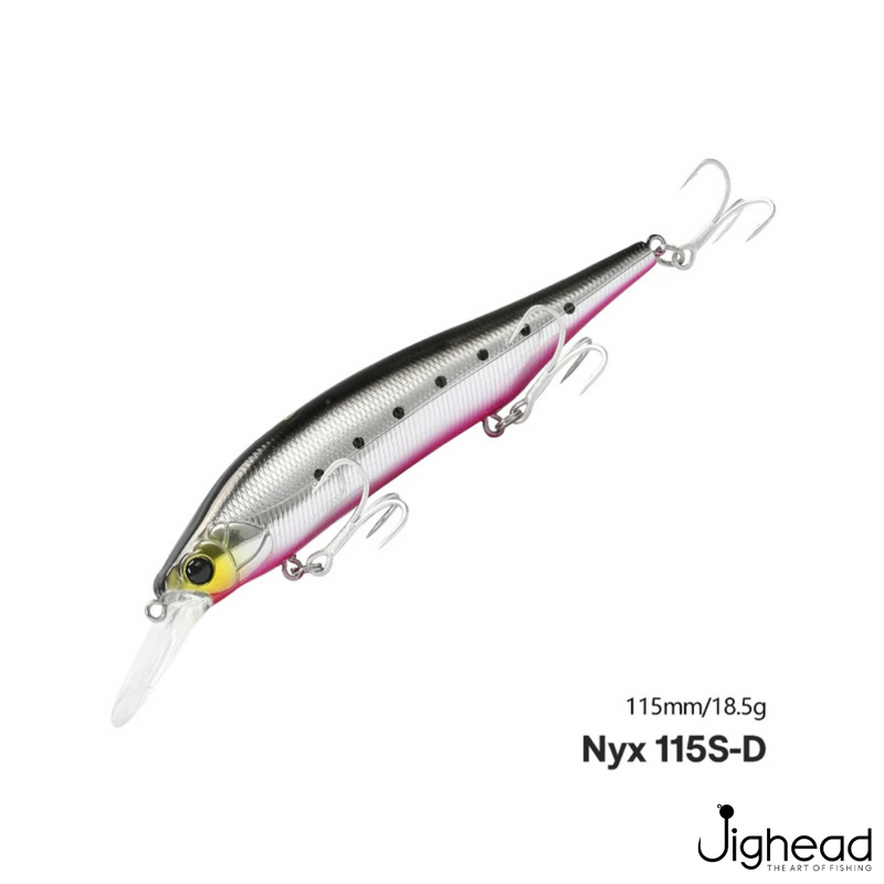 TSURINOYA 115S NYX Sinking Minnow Jerkbait | 115mm | 18.5g