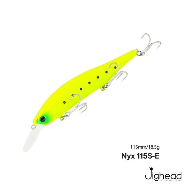 TSURINOYA 115S NYX Sinking Minnow Jerkbait | 115mm | 18.5g