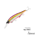 TSURINOYA 115S NYX Sinking Minnow Jerkbait | 115mm | 18.5g