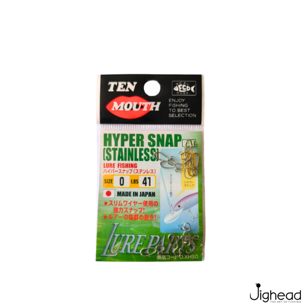 Ten Mouth Hyper Snap (Stainless) | #0-#2