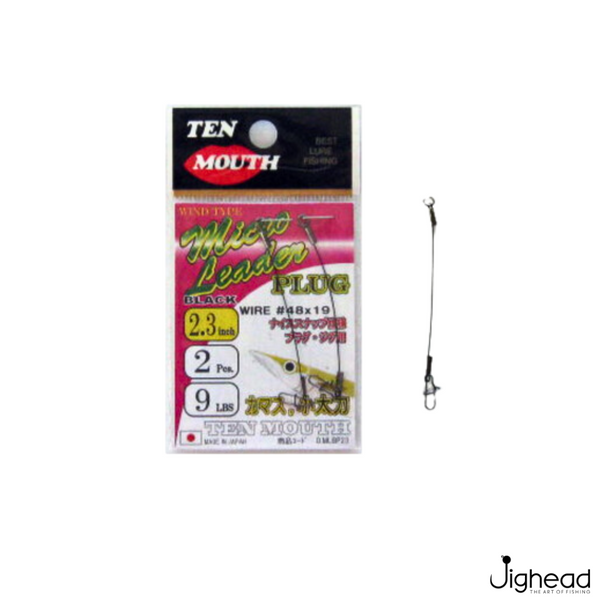 Ten Mouth Micro Leader Plug | Size : 2.3inch