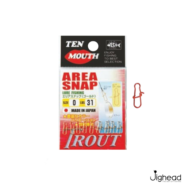 Ten Mouth NT Power Area Snap | #00-#0 | Red