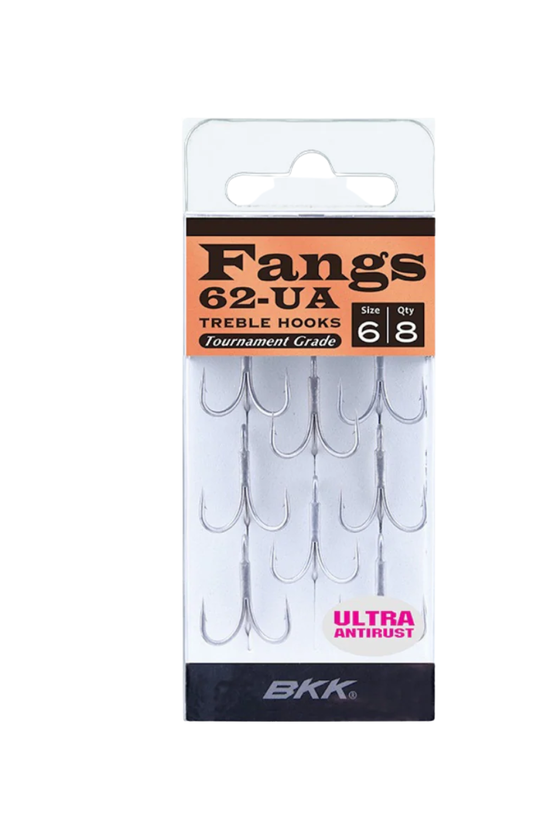 BKK Fangs 62-UA Hooks | #2-#3