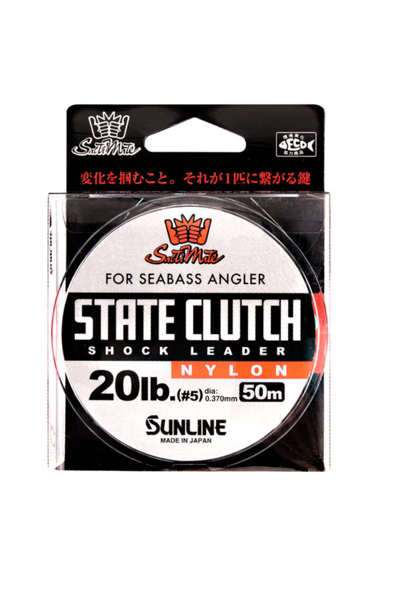 Sunline State Clutch Nylon Shock Leader | 50m