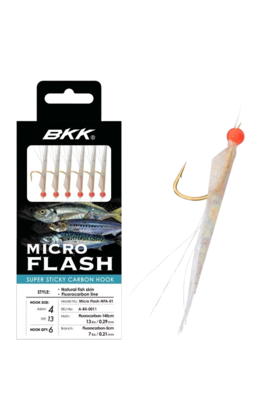 BKK Micro flash Sabiki Rig |#1-#10